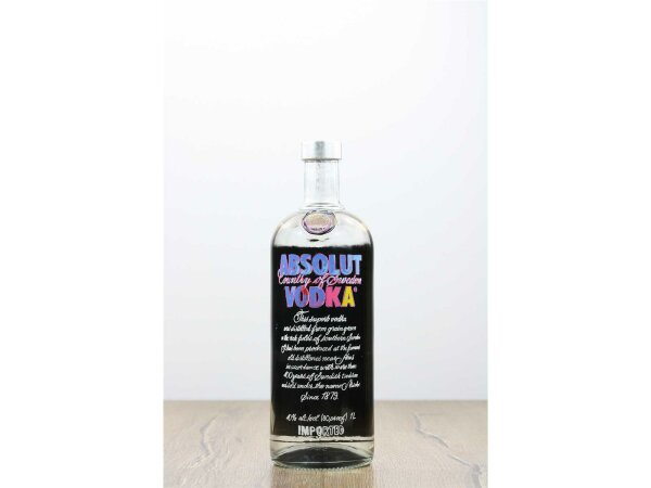 Absolut Vodka ANDY WARHOL Limited Edition  1l