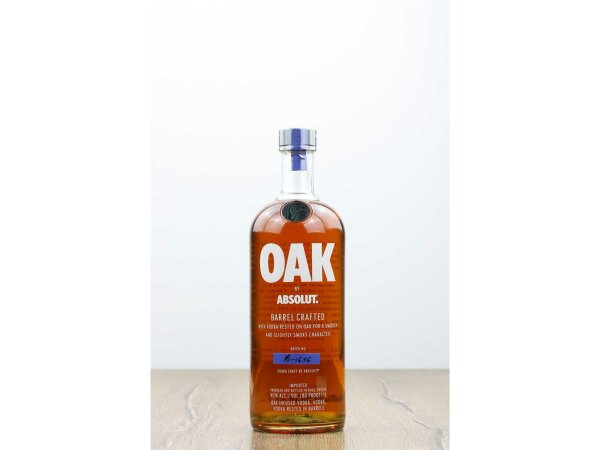 Absolut Vodka Oak Barrel Crafted Oak Infused Vodka  1l