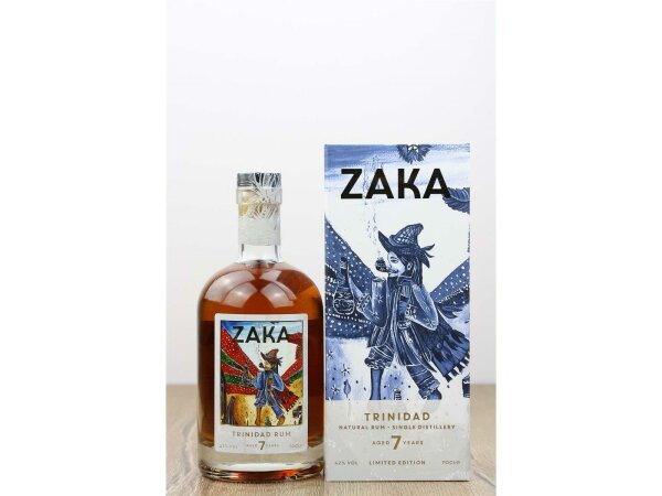 Zaka 7 Years Old TRINIDAD Rum  0,7l
