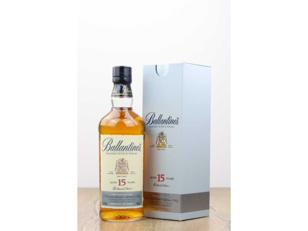 Ballantines 15 J. Old Blended Scotch Whisky  0,7l