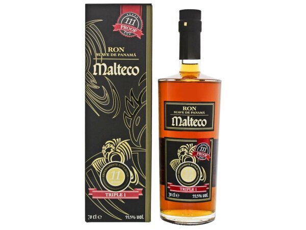 Malteco Ron 11 Años TRIPLE 1  0,7l