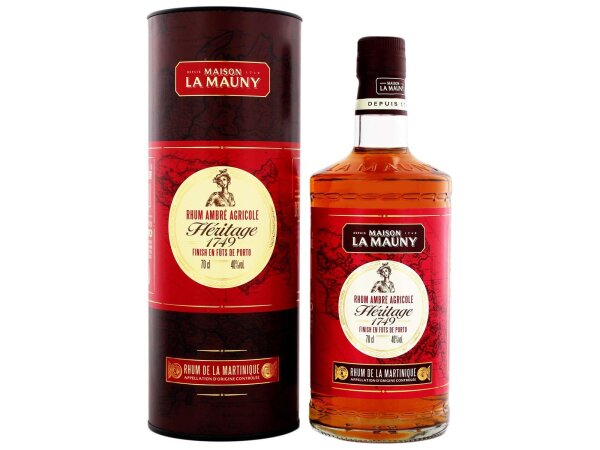 La Mauny Ambre Heritage 1749 0,7l +GB