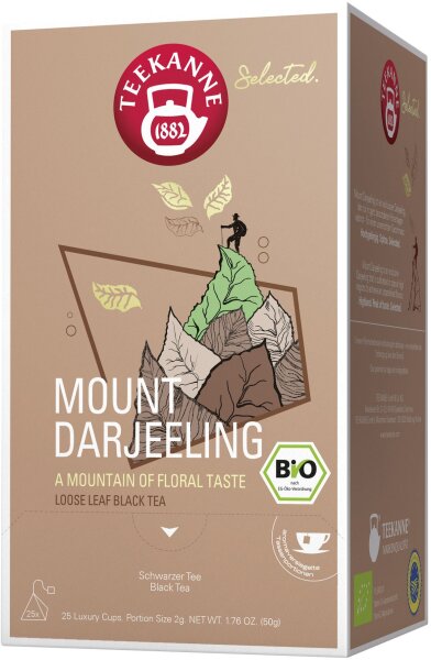 TEEKANNE Luxury Cup Mount Darjeeling Bio 20er