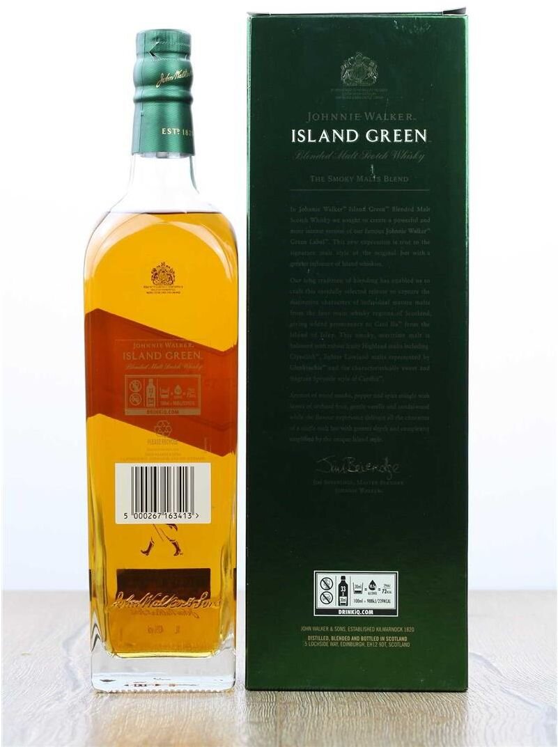 Johnnie Walker Island Green + GB 1l