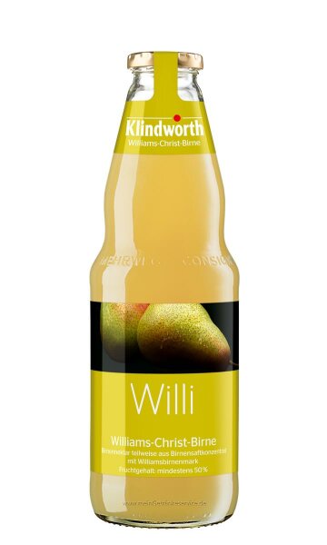 Klindworth WILLI Williams-Christ-Birne-Nektar 6x1,0l
