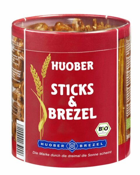 Huober Bio Sticks & Brezel 300g