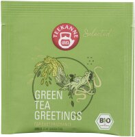 TEEKANNE Luxury Cup Green Tea Greetings Bio 25er