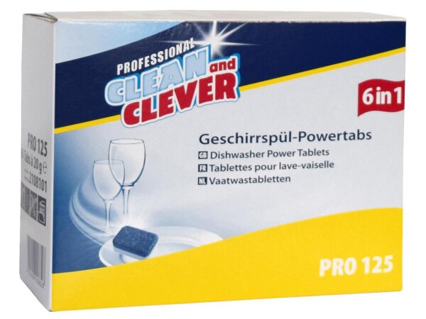 Geschirr-Powertabs "PRO125" 10in1 50x19g