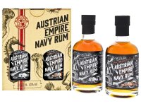 Austrian Empire Navy Rum Reserve 1863 + Solera 18 Jahre 2x0,2l +GB