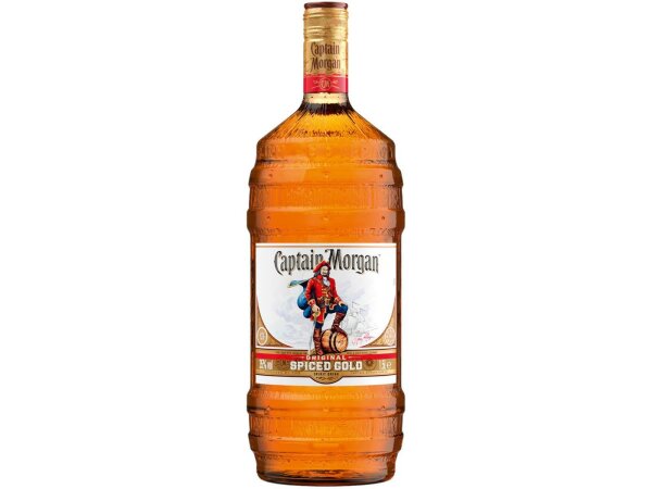 Captain Morgan Original Spiced Gold Barrel Bottle Limited Edition  1,5l