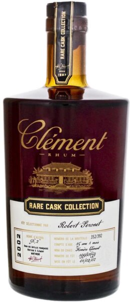 Clement Rhum Vieux Rare Cask Collection 2002 Matured 15 Jahre and 1 m