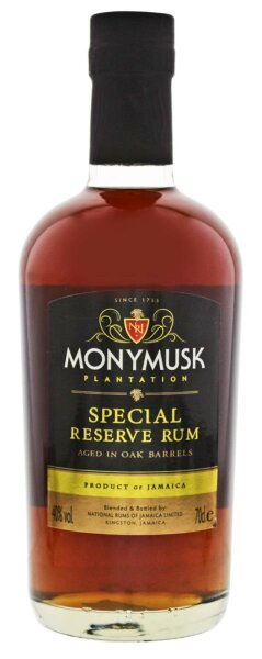 Monymusk Plantation Special Reserve Rum 0,7l