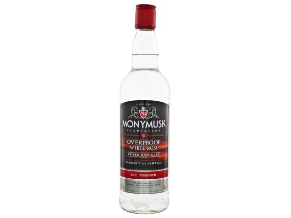 Monymusk Plantation Overproof White Rum 0,7l