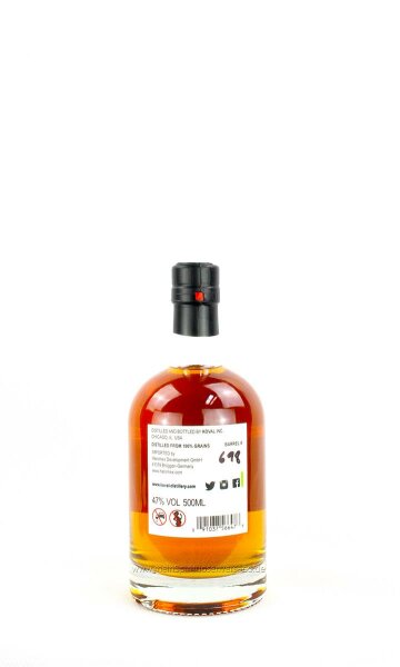 Koval BOURBON Single Barrel Whiskey  0,5l