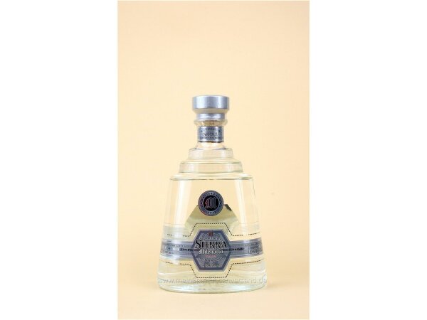 Sierra Tequila Milenario Blanco 100% de Agave  0,7l