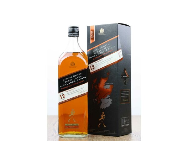 Johnnie Walker Black Label 12YO Highlands Origin Limited Ed. Blended Malt Scotch