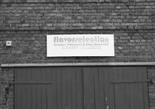 Firmenschild flavorSelection GbR 2010